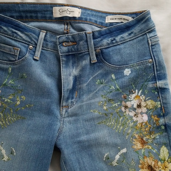 Jessica Simpson Denim - Jessica Simpson Kiss Me super skinny high rise